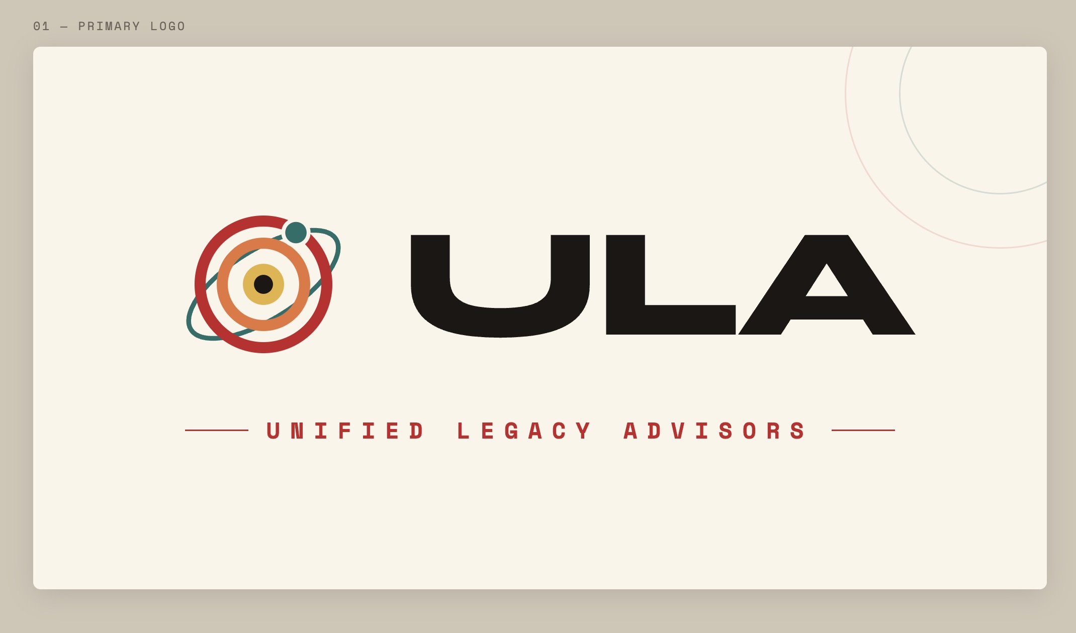 Unified Legacy Advisors brand identity